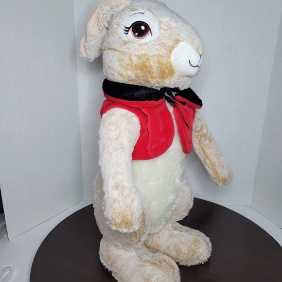 Peter Rabbit Lily Bobtail Girl Bunny Standing Porch Greeter Stands 24" - Picture 2 of 12